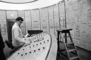 Manchester and Area electricity control room where all the power cut decisions are taken