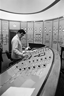 Manchester and Area electricity control room where all the power cut decisions are taken