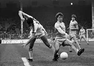 Manchester City 0 v. West Ham United 1. April 1982 MF06-23-083 Local Caption