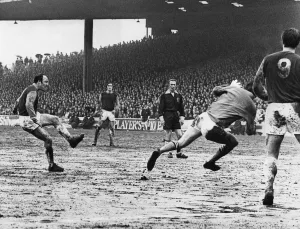 Manchester City 1 v West Ham United 5 League Division One match at Maine Road