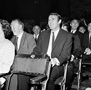00943 Prints: Manchester City assistant manager Malcolm Allison at ringside watching the Boxing during