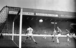 Core61 Prints: Manchester City goalkeeper Bert Trautmann is out of position as Manchester United score a