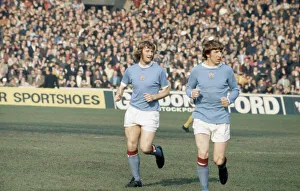 Manchester City v Chelsea league match at Maine Road 18th March 1972