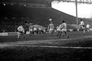 Manchester City v. Leeds United. Action From the match. November 1969 Z11535-009
