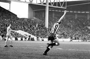 Manchester City v. Newcastle. February 1984 MF14-11-004 The final score was a two one