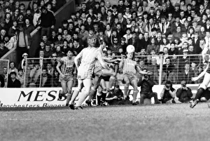 00234 Prints: Manchester City v. Newcastle. February 1984 MF14-11-020 The final score was a two one