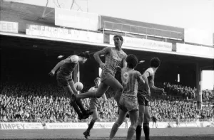 Manchester City v. Shrewsbury. March 1984 MF14-18-029 The final score was a one nil