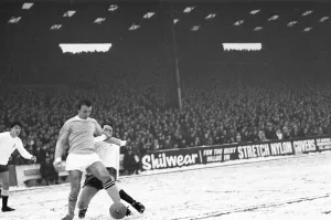 Manchester City v Tottenham Hotspur league match at Maine Road