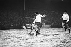 Manchester City v Tottenham Hotspur league match at Maine Road