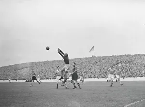 Manchester City v Wolverhampton Wanderers Bert Trautmann goalkeeper ( Man City