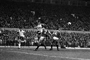 Manchester United 0 v. Leeds United 1. Division One Football. February 1981 MF01-37-119
