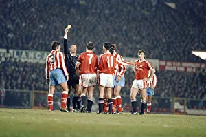Manchester United 1 Atletico Madrid 1 Cup-Winners Cup 2nd Round