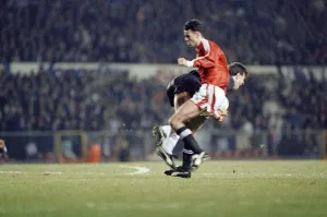 Manchester United 1 Atletico Madrid 1 Cup-Winners Cup 2nd Round