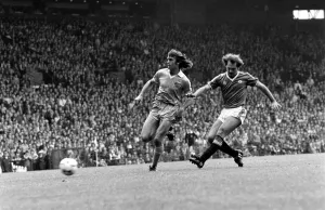 Manchester United 1 v. Stoke 0. October 1982 MF08-01-032