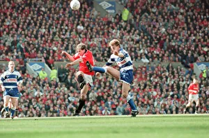 01497 Prints: Manchester United 2-0 QPR, FA Cup Quarter Final match action, Old Trafford