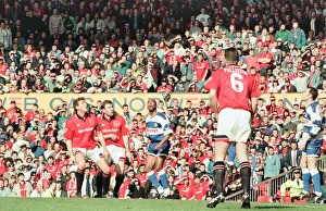 Manchester United 2-0 QPR, FA Cup Quarter Final match action, Old Trafford