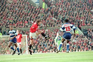 01497 Prints: Manchester United 2-0 QPR, FA Cup Quarter Final match action, Old Trafford
