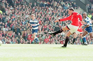 01497 Prints: Manchester United 2-0 QPR, FA Cup Quarter Final match action, Old Trafford