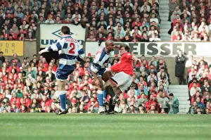 01497 Prints: Manchester United 2-0 QPR, FA Cup Quarter Final match action, Old Trafford