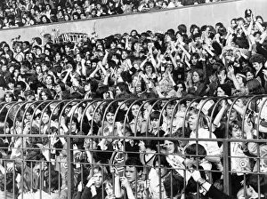 Manchester United Fans watch their first match from behind bars-and celebrated a victory
