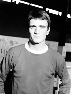 Manchester United football player Jim Ryan at Old Trafford Circa 1971