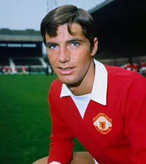 Manchester United football player Martin Buchan August 1972