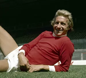 Images Dated 1st July 1971: Manchester United footballer Denis Law in training July 1971