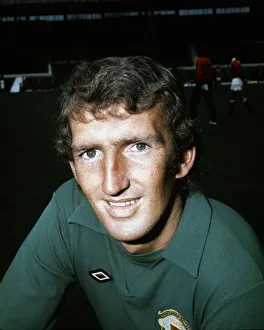 Manchester United goalkeeper Alex Stepney July 1972
