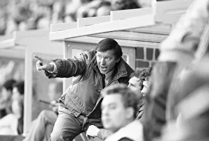 Manchester United manager Alex Ferguson watches his side in action against Norwich City