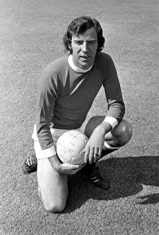 Manchester United player David Sadler at Old Trafford Circa 1971