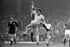 01226 Prints: Manchester United v Blackpool, League Division Two, final score 4-0 to Manchester United