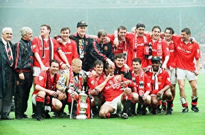 00302 Collection: Manchester United v Chelsea FA Cup Final at Wembley Stadium, Saturday 14th May 1994