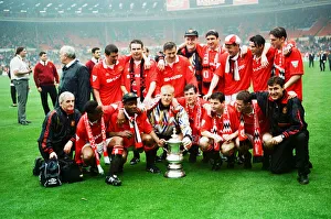 00302 Prints: Manchester United v Chelsea FA Cup Final at Wembley Stadium, Saturday 14th May 1994