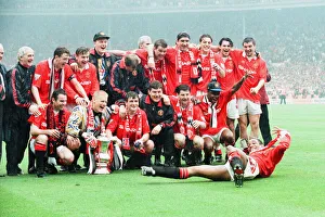 00302 Prints: Manchester United v Chelsea FA Cup Final at Wembley Stadium, Saturday 14th May 1994