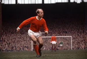 Manchester United v Nottingham Forest league match at Old Trafford 23rd March 1968