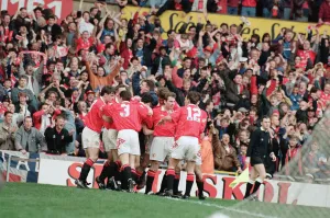 Celebrating Prints: Manchester United v Sheffield Wednesday at Old Trafford