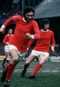 Sporting Legend Prints: Manchester Uniteds George Best in action against Chelsea March 1970