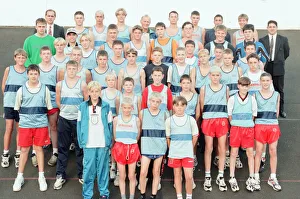 00887 Prints: Mandale Harriers Athletics Team who will be competing in the McDonalds NYAL National