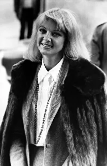 Author Prints: Mandy Rice-Davies, a former model and showgirl best known for her association with
