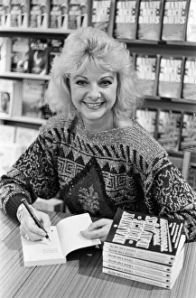 Mandy Rice Davies, pictured in Newcastle where she is promoting her crime thriller novel