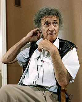 Marcel Marceau Mime artist and actor from France at a TV interview A©Mirrorpix