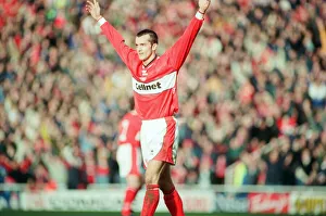 Score Prints: Marco Branca celebrates the first goal for Middlesbrough against Sunderland