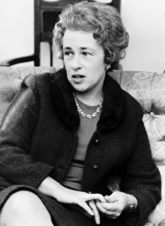 00004 Prints: Margaret Powell wife of Conservative MP 1971 Enoch Powell