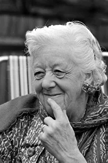 Margaret Rutherford September 1963 Actress Pictured at home Gerrards Cross Bucks