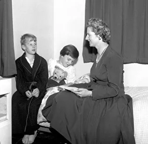 Margaret Thatcher Conservative MP October 1961 at her Farnborough