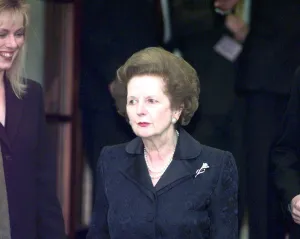 Margaret Thatcher Conservative Party Conference 1998 Margaret Thatcher former