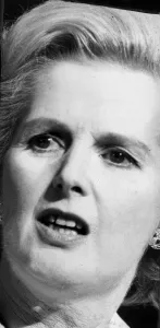 01523 Prints: Margaret Thatcher giving speech at conference - October 1976