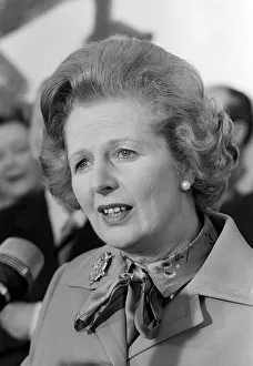 Margaret Thatcher July 1980 visits Toynbee Hall in the East End