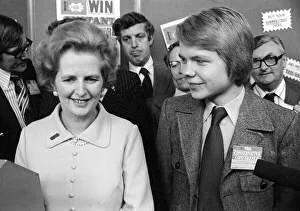 00147 Prints: Margaret thatcher and Oct 1977 William Hague Conservative Party Conference