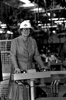 MARGARET THATCHER OPENING NISSAN FACTORY 1993 / 002259